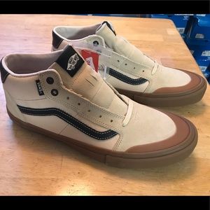 Vans Ty Morrow Mid Skateboarding Shoes Mens 12